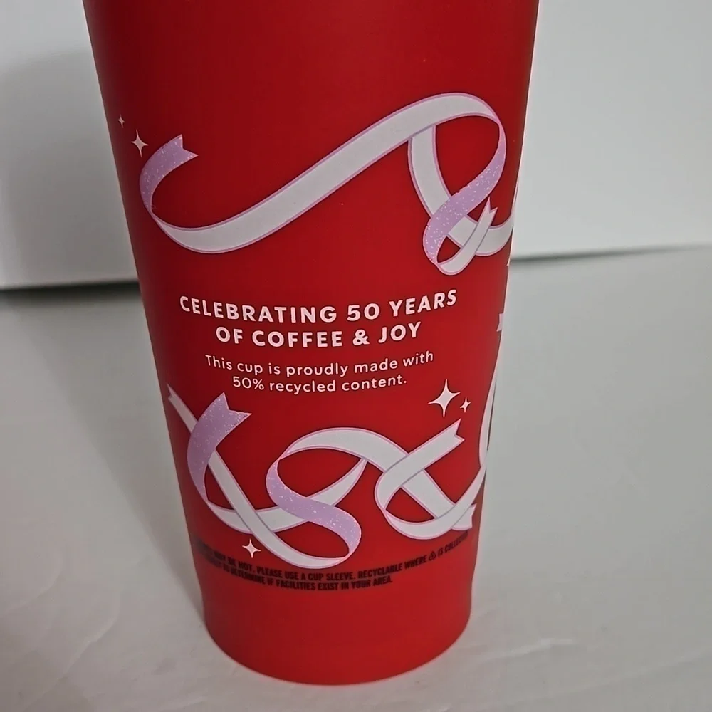 Starbucks plastic reuseable